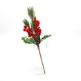 ClearanceChristmas Artificial flowers Red Berry Picks Stems Crafts