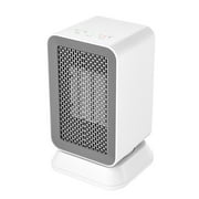 ClearanceSpace Heater,Electric Portable Heater Fan for Indoor Use Small Mini Heater with Thermostat, Home Dorm Office Desktop and Kitchen18y