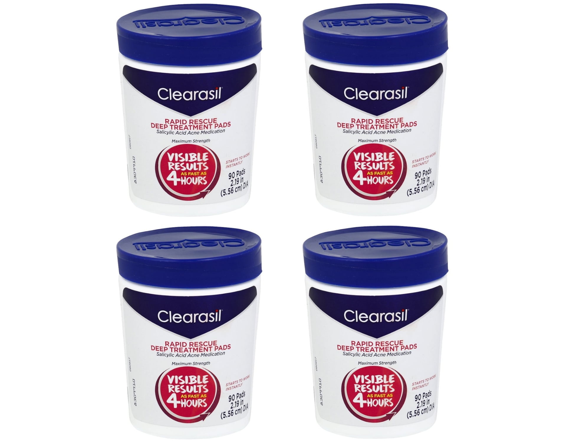 Pack of (4) Clearasil Ultra Rapid Action Acne Treatment Pore