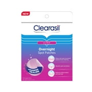 Clearasil Ultra Overnight Spot Patches For Seals Out Bacteria, 18 Ea