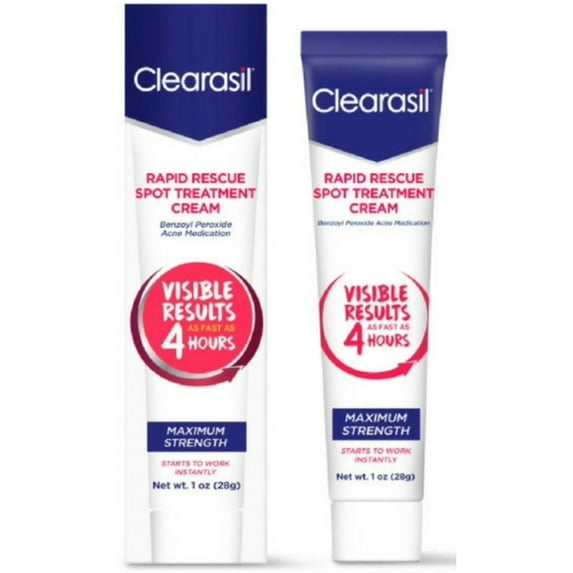 Clearasil Ultra Rapid Action Treatment Gel 1 oz (Pack of 6)