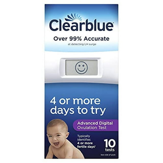 Clearblue Advanced Digital Ovulation Test, Predictor Kit, featuring