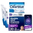 thumbnail image 1 of Clearblue Advanced Digital Ovulation Test Kit, 32Ct, 1 of 14