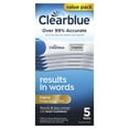 thumbnail image 1 of Clearblue Digital Pregnancy Test with Smart Countdown, 5 Count, 1 of 13