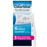 Clearblue Early Detection Pregnancy Test, 3 Count