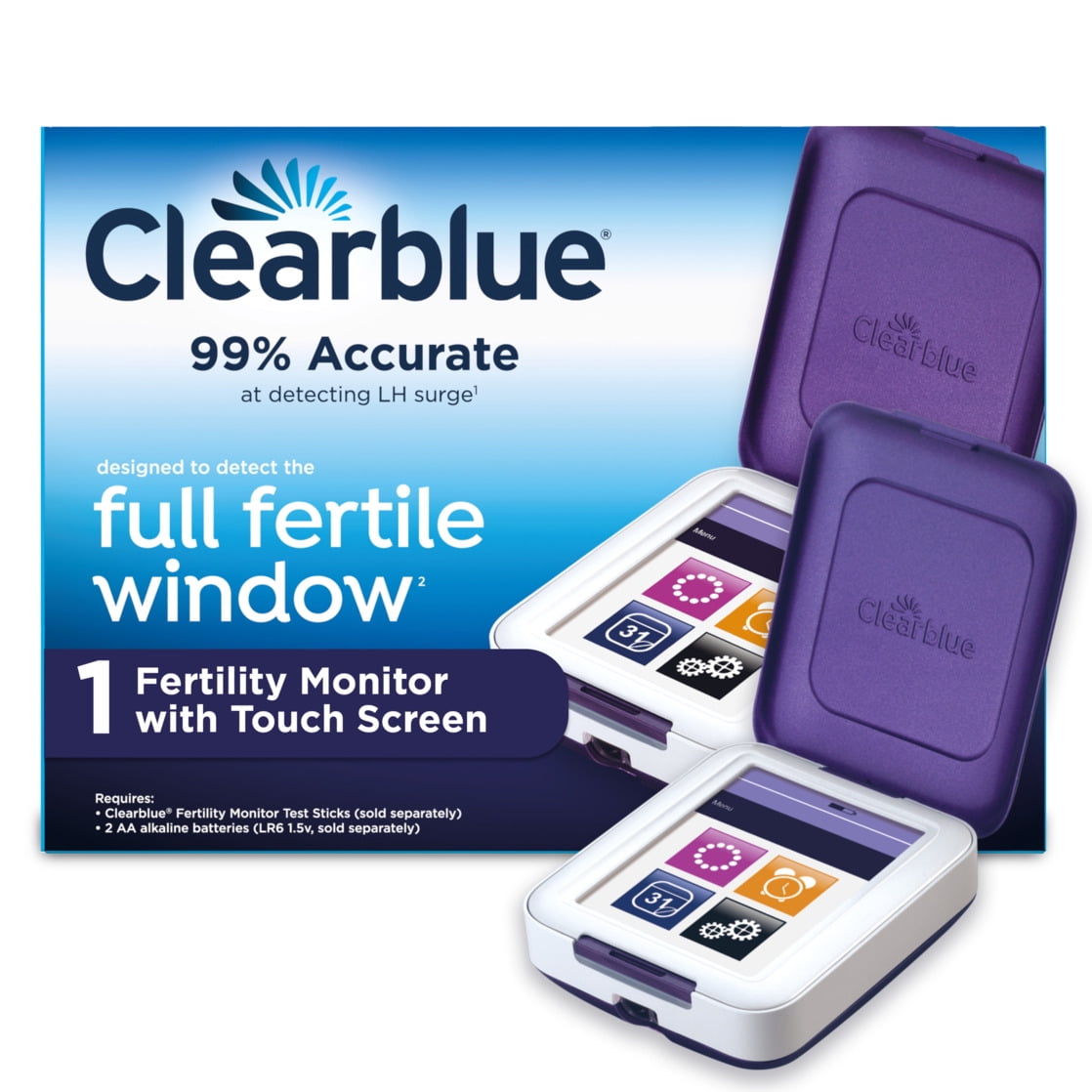 Clearblue Fertility Monitor with Touch Screen, 1 Count