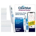 thumbnail image 1 of Clearblue & Natural Cycles Hormone-free Birth Control Kit Starter Pack, 3 month subscription to the Natural Cycles app, 15 Digital Ovulation Tests, 1 Digital Basal Thermometer, 1 of 15