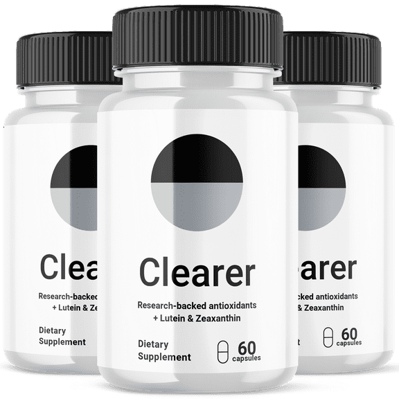 Clearer Vision Support Pills Advanced Formula Clearer Eye Health Supplement 180 Capsules