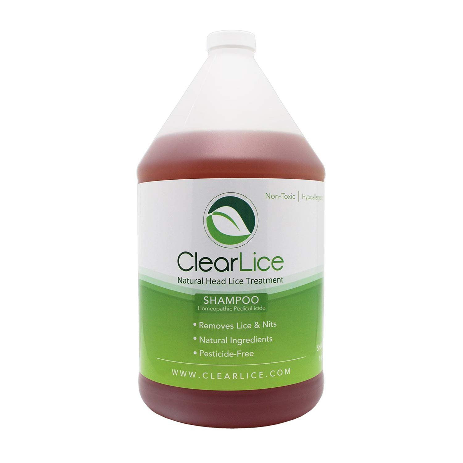 Clearlice Gallon Size Lice Treatment Shampoo Natural and Effective One Day Treatment Get Rid