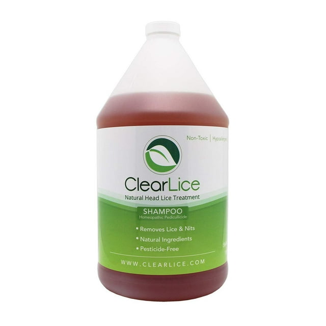 Clearlice Gallon Size Lice Treatment Shampoo Natural and Effective
