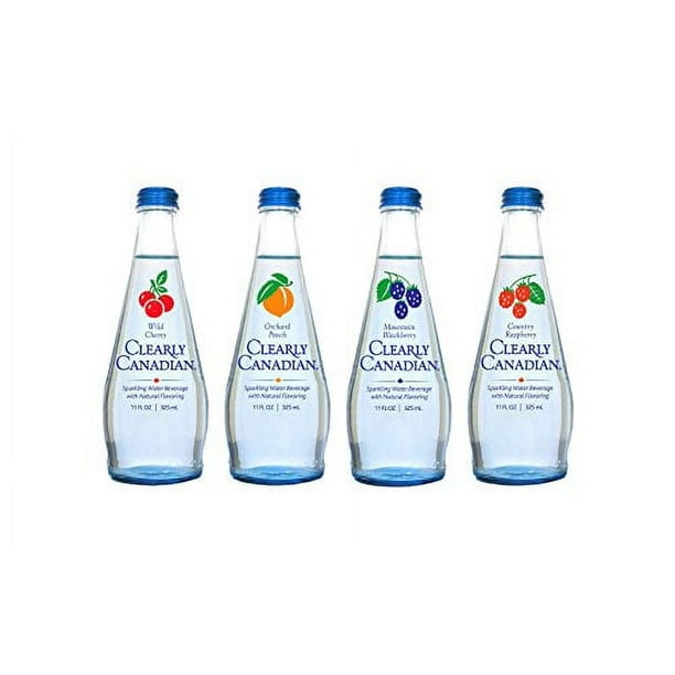 Clearly Canadian Sparkling Flavored Water (4 Flavor Sampler) Quantity