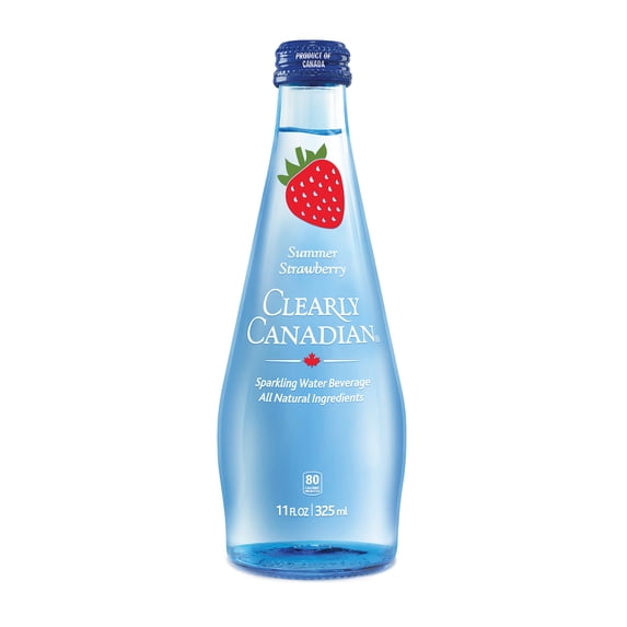 Clearly Canadian Summer Strawberry 11oz Bottle