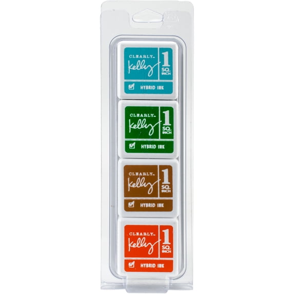 Clearly Kelly Hybrid Ink Cubes 4 Colors-Palm Springs