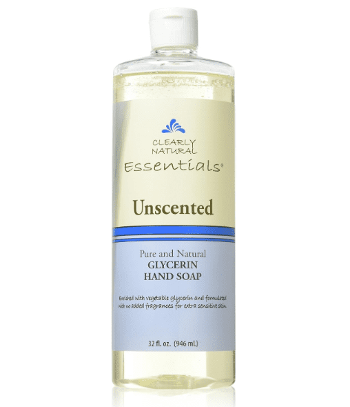 Clearly Natural Liquid Glycerine Hand Soap, Unscented, 32 Oz, 2 Pack