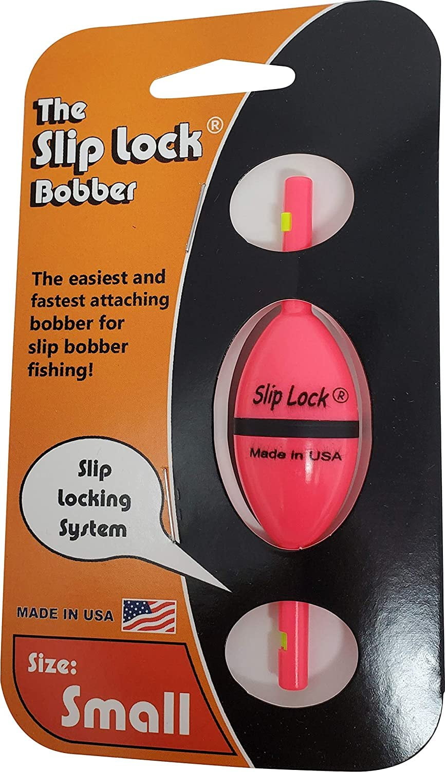 Clearly Outdoors Smart Bobbers Easy Slip Lock Bobber, Fishing Water Floats,  Mini, Small, Medium, Large Pink, Mini