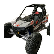 Clearly Tough Polaris RZR RS1 Half Windshield - Scratch Resistant - The Ultimate in SxS Versatility! Easy On and Off. Premium Poly w/ Hard Coat. Made in America!