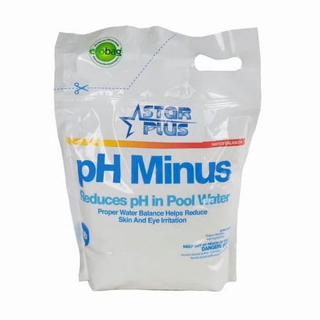 Clearon 2.5 lbs Star Plus ph Minus Swimming Pool Testing Water Balancer