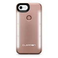 thumbnail image 1 of Clearon Duo LED Lighting Case - Dimmable Front and Back LED Lighting with Charger for iPhone 8 6 & 7 Plus (Rose Gold), 1 of 3