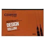 Clearprint Design and Sketch Pad, Unprinted, 11" x 17"