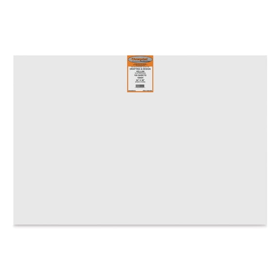 Clearprint Drafting Velllum - 24" x 36", 100 Sheets