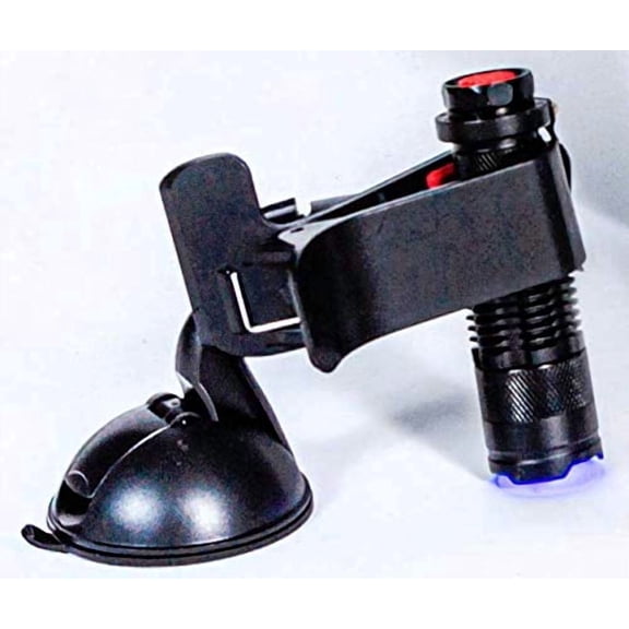 ClearShield UV Curing Light for Windshield Repair, 365nm Resin Curing Lamp with Suction Cup Mount, Battery Powered