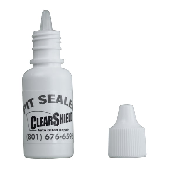 Clearshield Windshield Repair Resin - Auto Glass Repair Resin - Resin for Glass Scratch Repair - 1 Pack 15 ml Pit Sealer