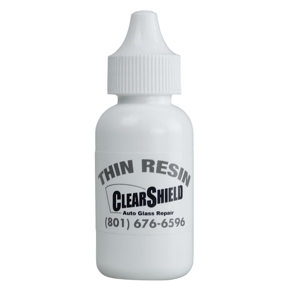 Clearshield Windshield Repair Resin - Auto Glass Repair Resin - Resin for Glass Scratch Repair - 1 Pack 30 ml Thin Resin
