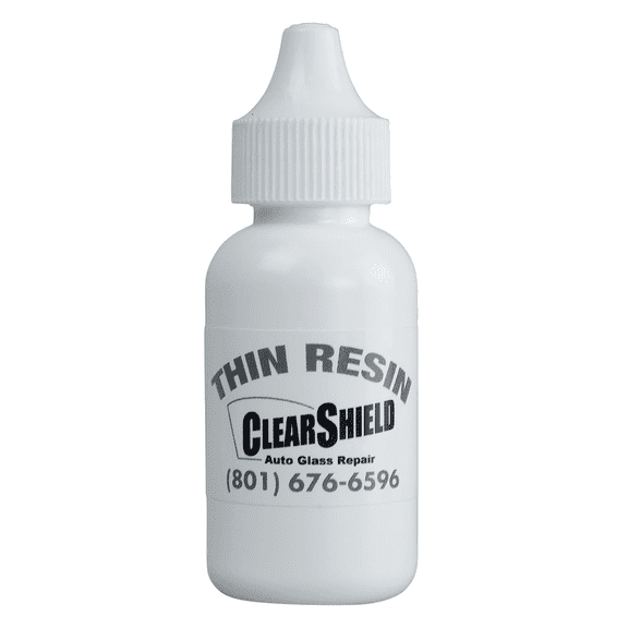 ClearShield Windshield Repair Resin for Cars, Trucks & SUVs – 30ml Thin Resin for Auto Glass Chip & Crack Repair, Professional Windshield Repair Liquid