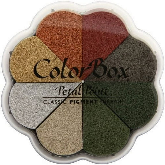 ColorBox Pigment Petal Point Ink Pad 8 Colors-Metalextra Alchemy