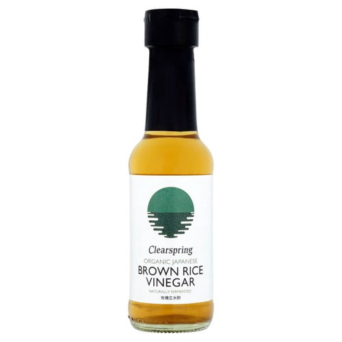 Clearspring Organic Brown Rice Vinegar 150ml, British Import (Pack of 2)