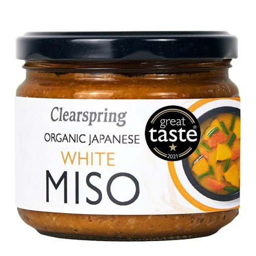 Clearspring Organic White Miso Paste 270g, British Import (Pack of 2)