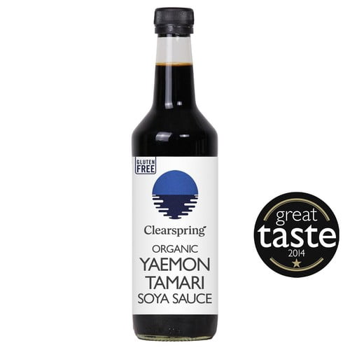 Clearspring Organic Yaemon Tamari Soya Sauce 500ml, British Import (Pack of 2)