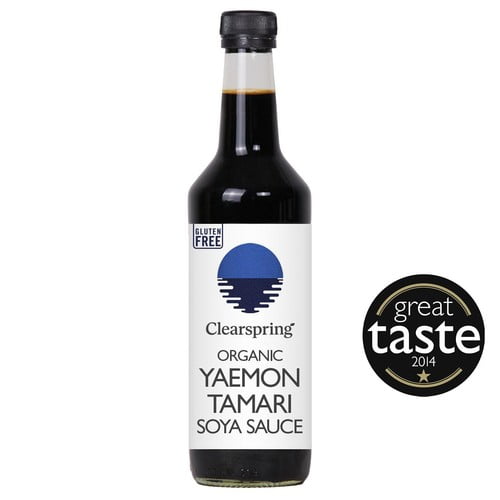 Clearspring Organic Yaemon Tamari Soya Sauce 500ml, British Import (Pack of 2)