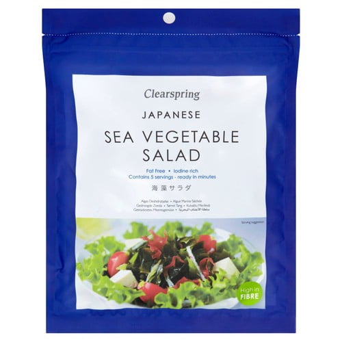 Clearspring Sea Vegetable Salad 25g, British Import (Pack of 2)