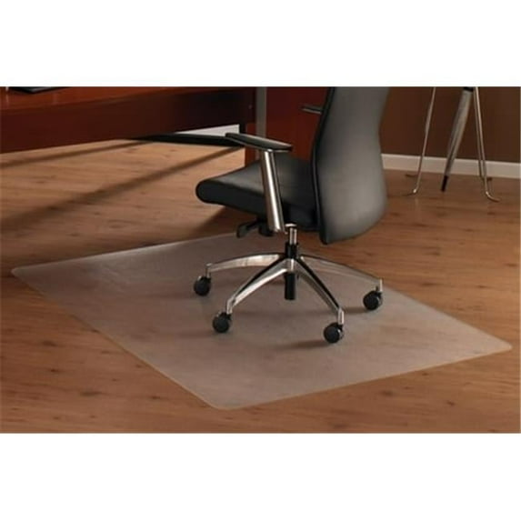 Cleartex Anti-Slip Ultimat Rectangular Chair Mat For Polished Hard Floors 48 X 60 In.
