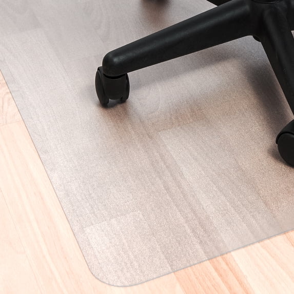 Cleartex® Recycled Rectangular Chair Mat with Anti-Slip Backing For Hard Floors - 30" x 48"