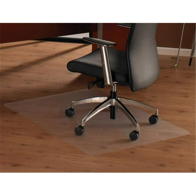 Cleartex  Ultimat Polycarbonate Rectangular Chair Mat For Hard Floors And Carpet Tiles 48 X 79 In.