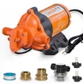 thumbnail image 1 of Cleartide Diaphragm Water Pump, 115V, 3.3 GPM, 50 PSI, Self-Priming 10FT, Self-Diagnosis & Dry-Run Protection, Built-In Pressure Switch, Water Pressure Booster Pump for Home Use, 1 of 9