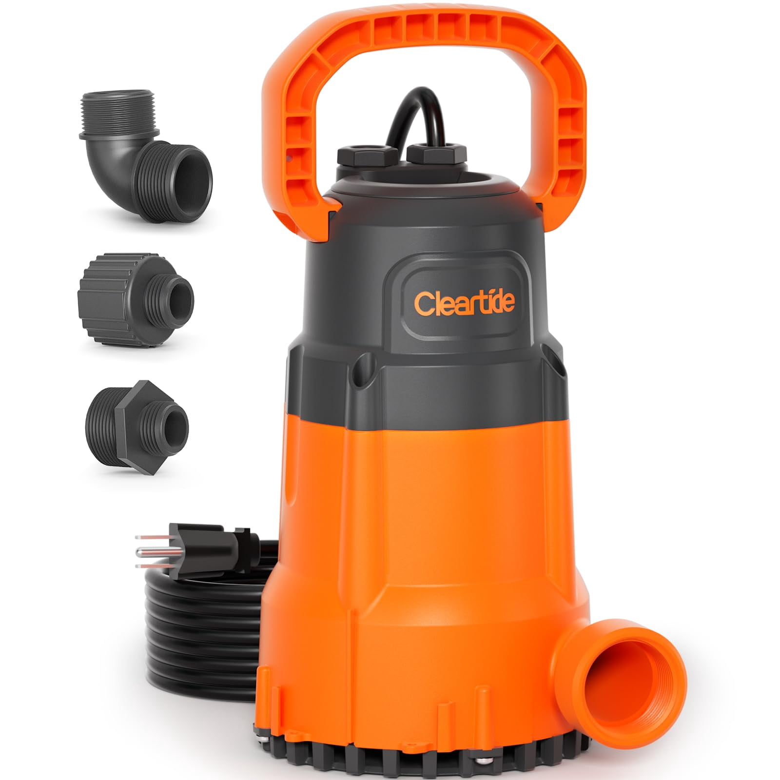 Pool Sump Cleartide Submersible Sump Pump 1/3 HP, Utility Water Pump for Pool ...