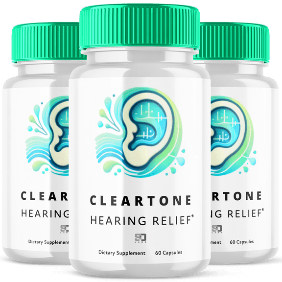 Cleartone Advanced Hearing Support Supplement 180 Capsules