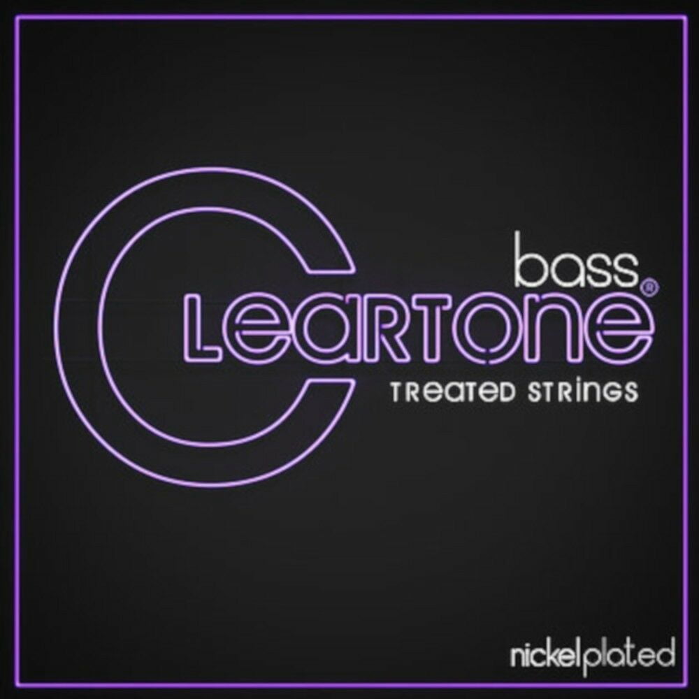 Cleartone Bass Guitar Strings Nickel Plated No Feel Coating 50-110 Heavy