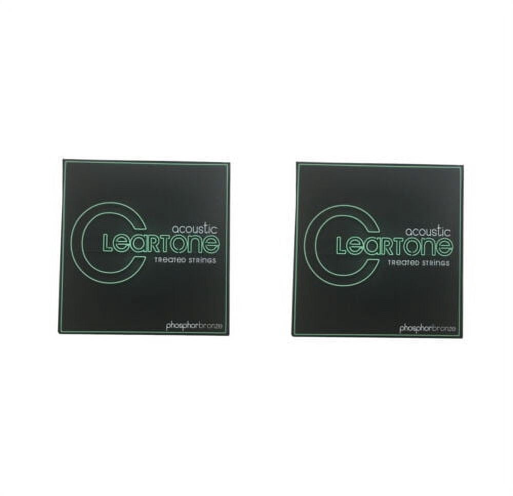 Cleartone Guitar Strings 2-Pack Acoustic Phosphor Bronze Bluegrass 12-56 Treated