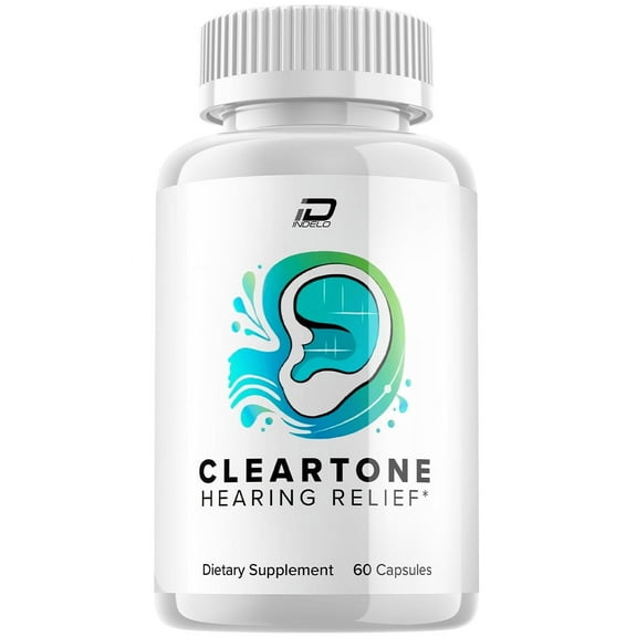 Cleartone Healthy Ear Support Supplement - Cleartone for Hearing Support, 60 Capsules