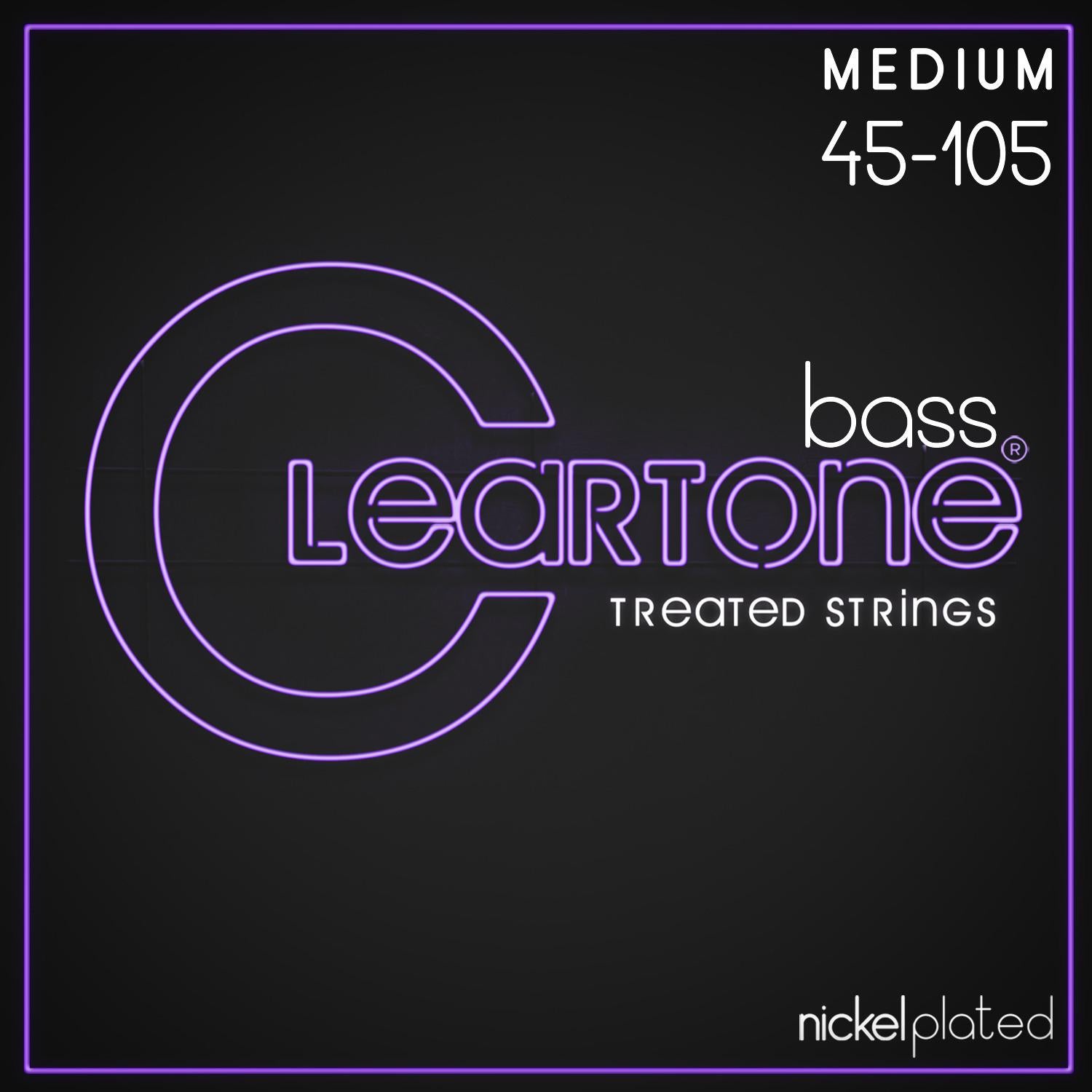 Cleartone Coated Bass Strings Medium Gauge