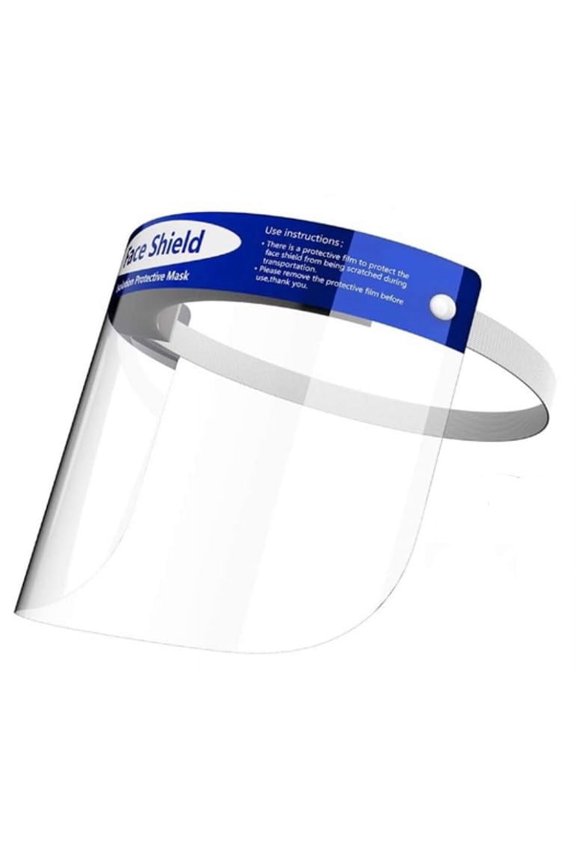 Clearview 200pk Face Shield Reusable Washable Protective Cover Clear Mask Anti-Splash Anti-Fog Anti-Dust Soft All Day Comfort (200)