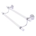 thumbnail image 1 of Clearview Collection 18-in Double Towel Bar with Twisted Accents in Polished Chrome, 1 of 9