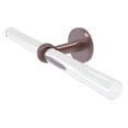 thumbnail image 1 of Clearview Collection 2 Arm Guest Towel Holder with Twisted Accents in Antique Copper, 1 of 9