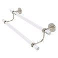 thumbnail image 1 of Clearview Collection 24-in Double Towel Bar with Twisted Accents in Polished Nickel, 1 of 9