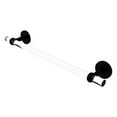 thumbnail image 1 of Clearview Collection 30-in Towel Bar with Twisted Accents in Matte Black, 1 of 9
