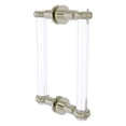 thumbnail image 1 of Clearview Collection Back to Back Shower Door Pull with Twisted Accents - Polished Nickel / 8 Inch, 1 of 1